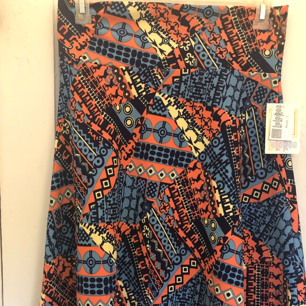 LulaRoe Azure Midi Skirt